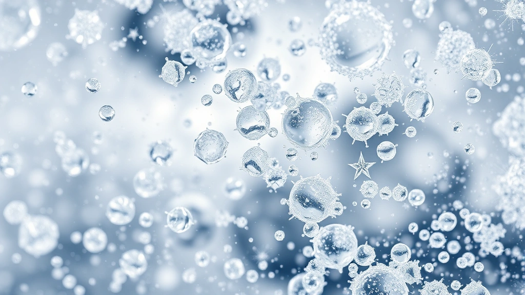 Close-up of sparkling water bubbles in glass showing carbonation detail macro photography
