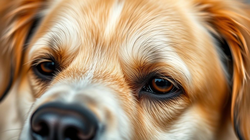 Close-up of a dog's healthy skin and fur coat showing natural shine and texture, macro photography style without text