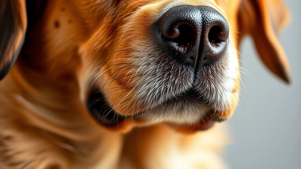 Close-up of a healthy dog's shiny coat and skin, emphasizing fur quality and health, professional pet photography