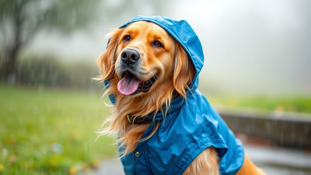 dog raincoat dog photo 0
