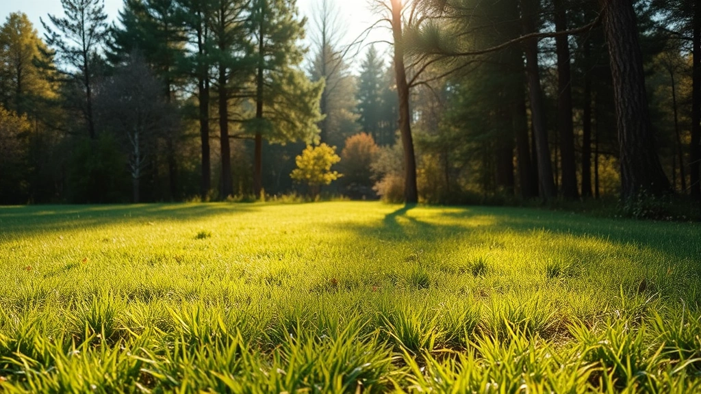 biodegradable pet waste bags -
with grass and trees visible
