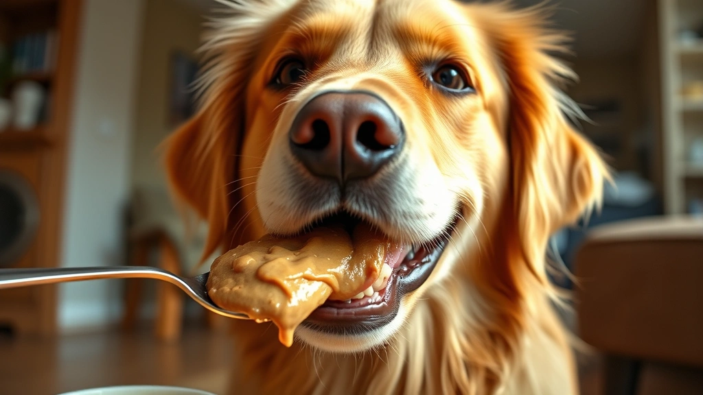 can dogs eat peanut butter dog photo 0