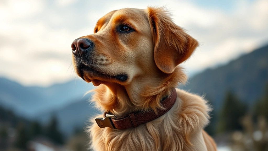 carhartt dog collar -
Photorealistic image of a golden retriever wearing a brown Carhartt dog collar 