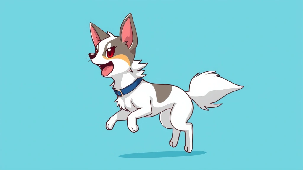 chug dog -
showing small size and energetic personality
