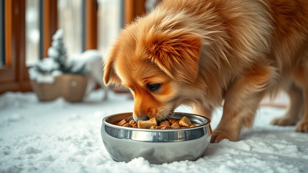 cold weather caloric needs dog photo 0