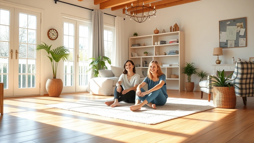 custom dog shirts -
sitting happily in a sunlit living room with hardwood floors

