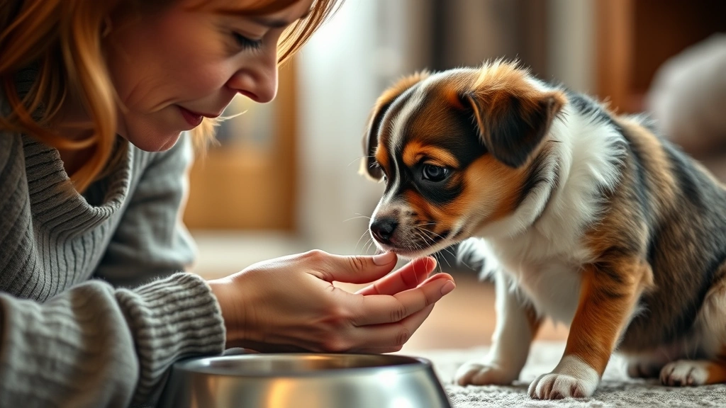 decreasing pet food intake dog photo 0