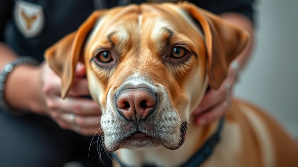 denise frazier dog video -
Close-up of a healthy, content dog’s face showing calm expression and rel