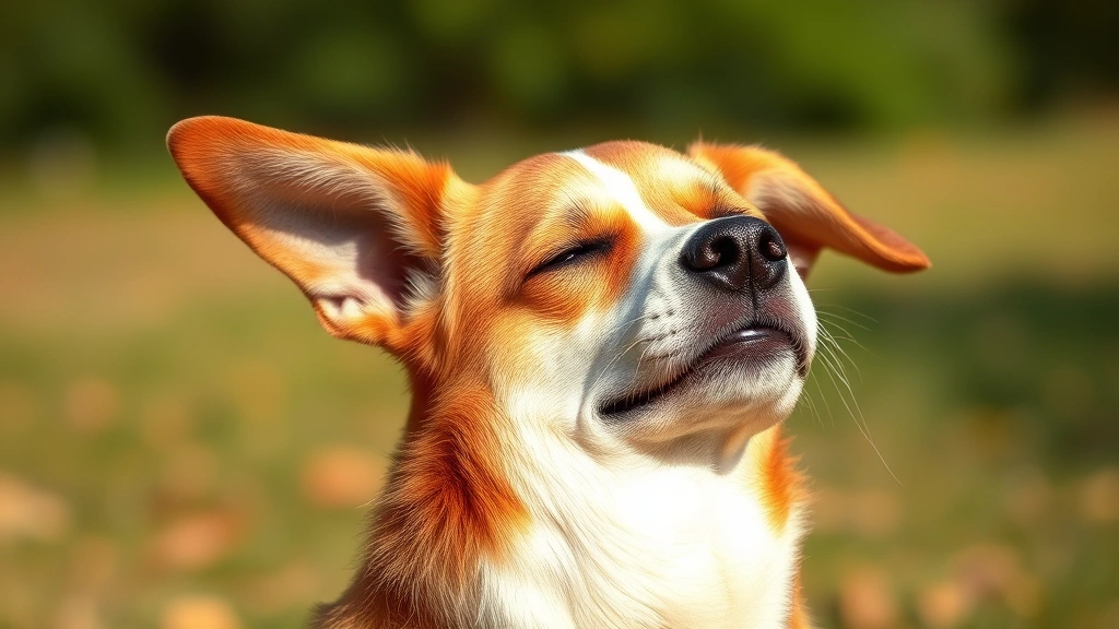 do dogs like being kissed -
Photorealistic image of a dog turning its head away with pinned-back ears and s