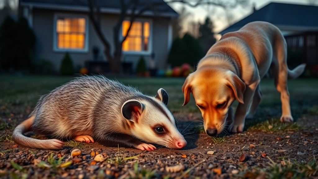 do possums attack dogs dog photo 0