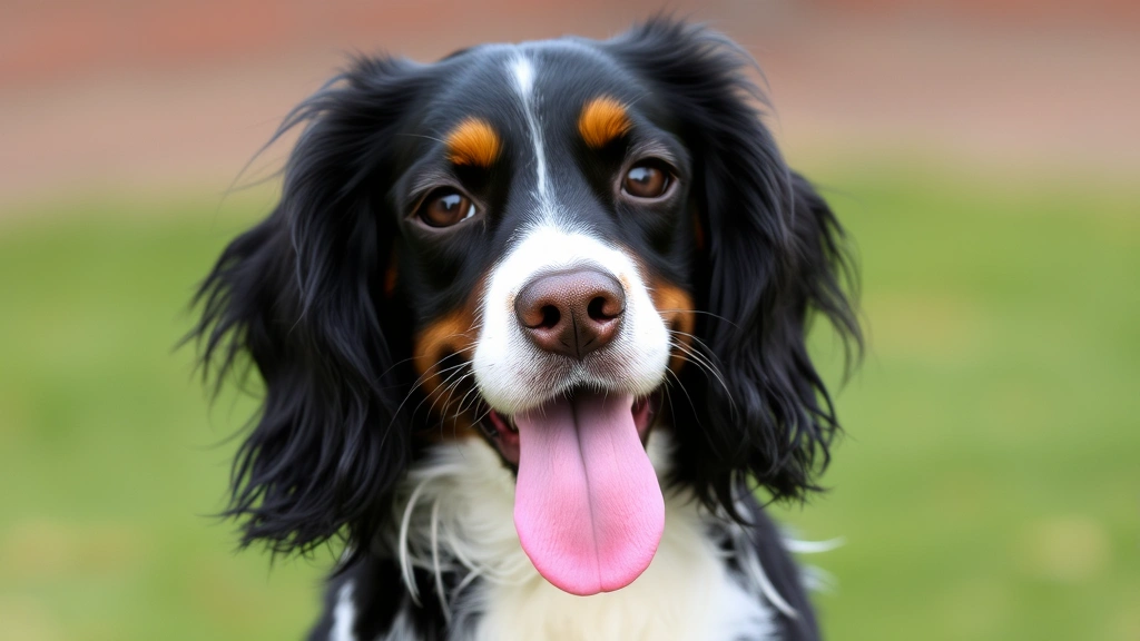 does a dog have lips -
a pink-lipped spaniel

