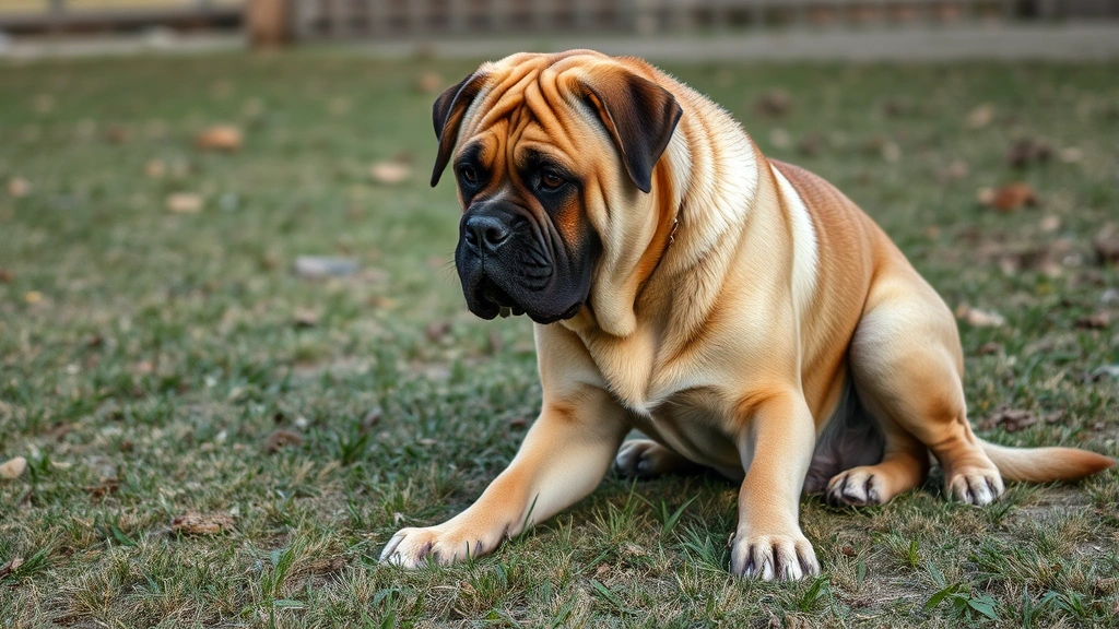 does a dog have lips -
and a mastiff
