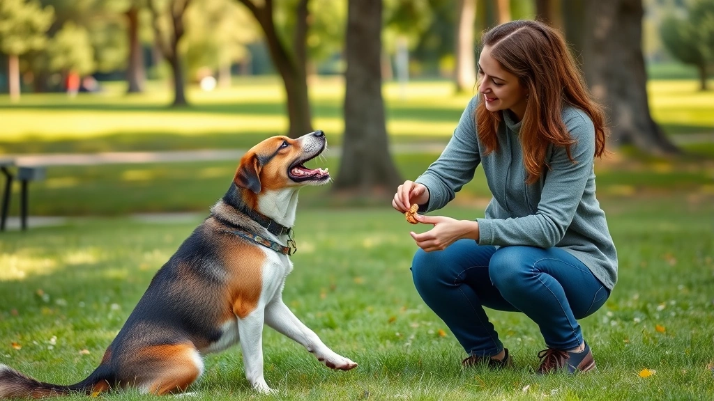 does dogs get tired of barking -
A dog trainer working with a barking dog using positive reinforcement with trea