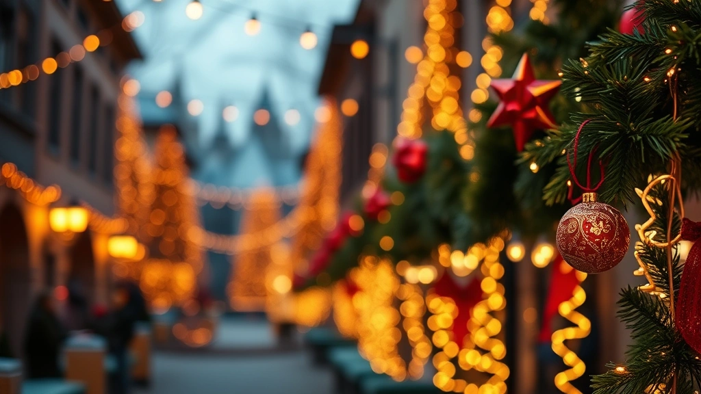 dog advent calendar -
warm holiday lighting in background
