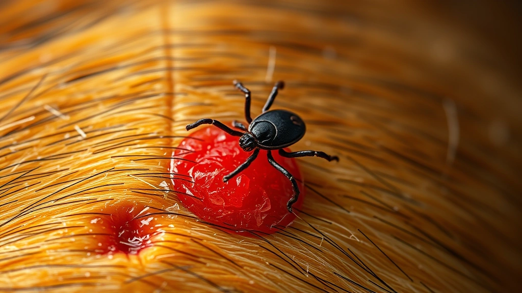 dog and tick bites dog photo 0