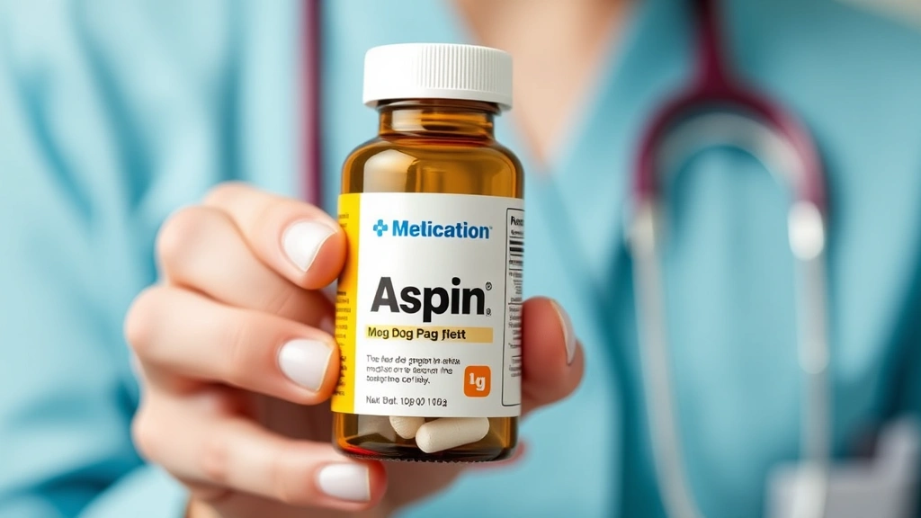 dog aspirin -
vet holding a bottle of dog aspirin medication
