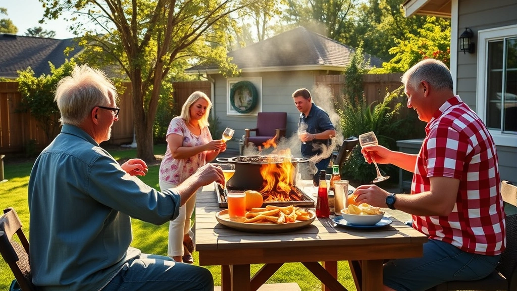 dog beer -
during a sunny afternoon backyard barbecue
