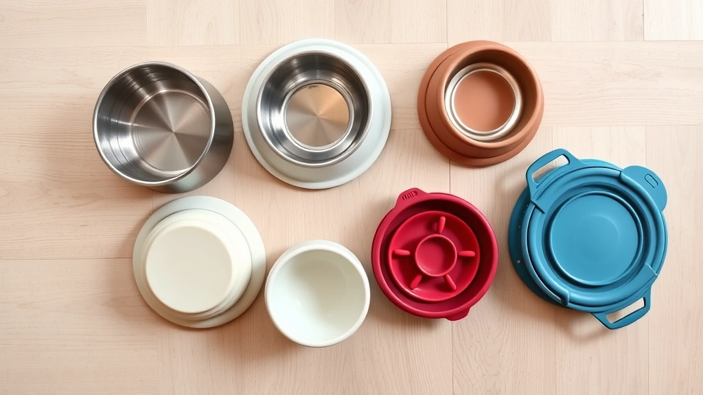 dog bowls dog dog photo 0