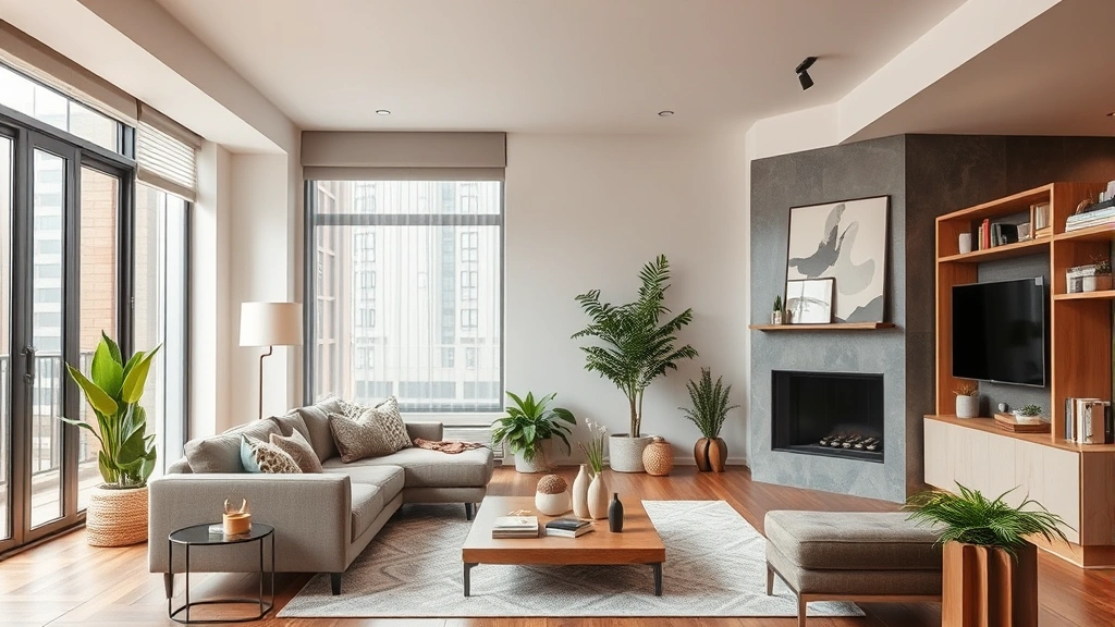 dog breeds for apartments -
cozy urban living room background
