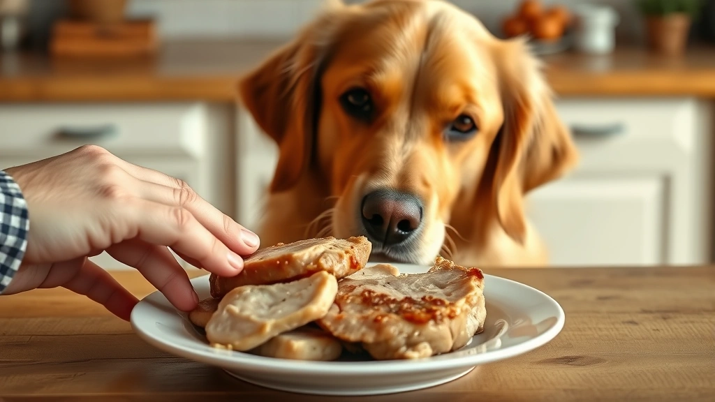 dog can eat pork dog photo 0