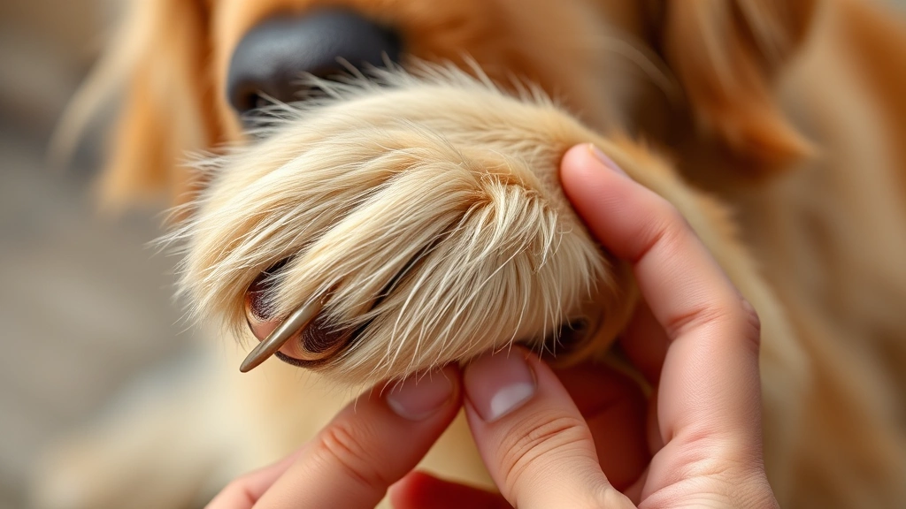 dog constantly licking paws dog photo 0