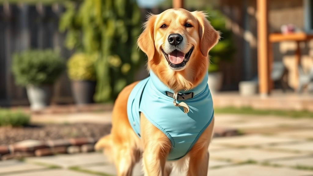 dog cooling vest dog photo 0