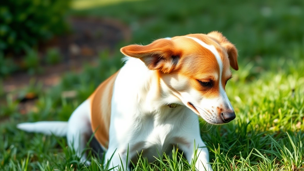 dog ear mite treatment -
Photorealistic photo of a dog scratching its ear with visible discomfort, sitti