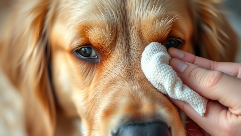 dog eye boogers treatment dog photo 0