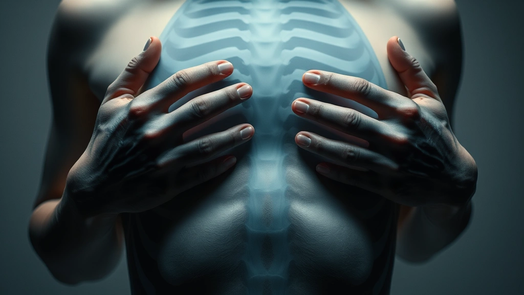 dog food measurement -
hands gently feeling the ribs