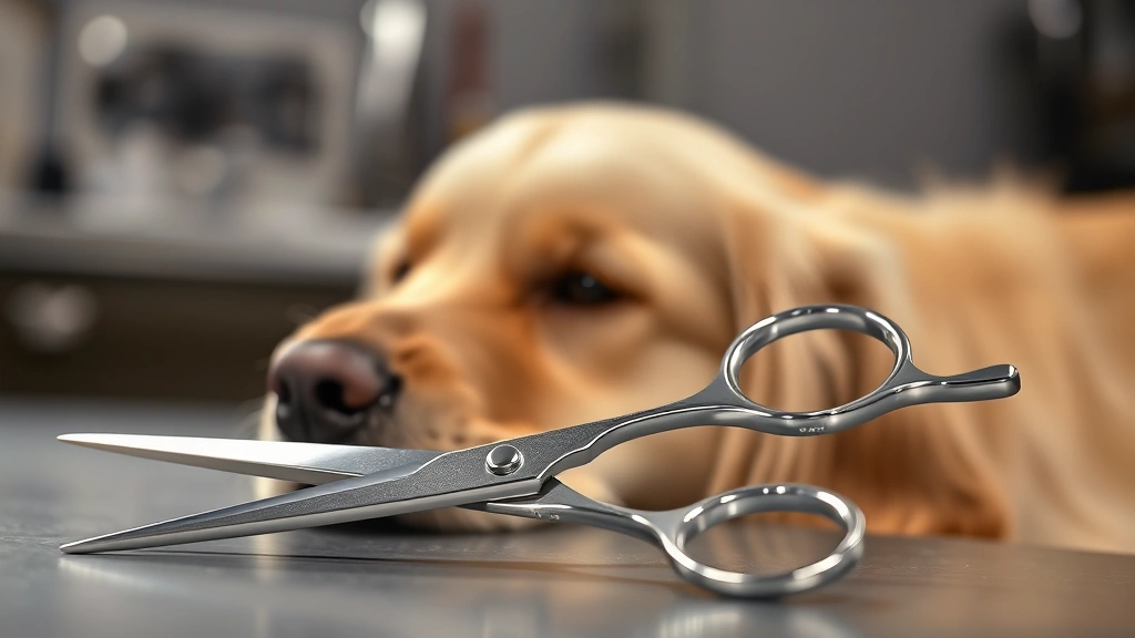 dog grooming scissors dog photo 0