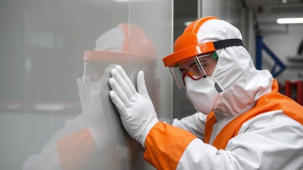 dog hair dyeing -
showing proper application technique and protective barriers
