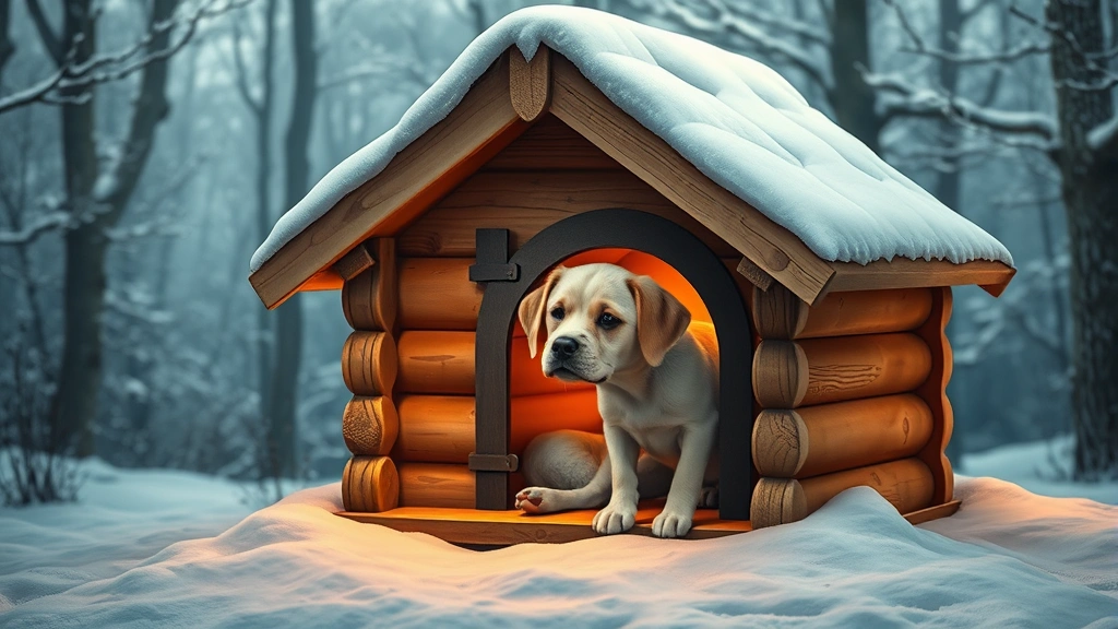 dog house heater dog photo 0