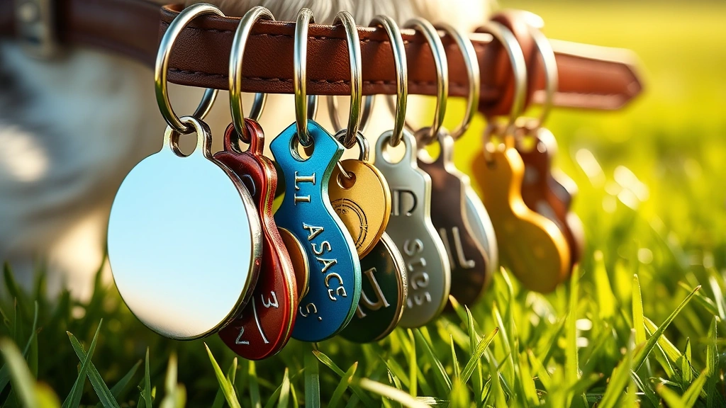 dog id tags dog photo 0