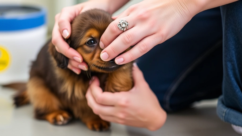 dog keeps licking paws -
demonstrating proper paw care and maintenance
