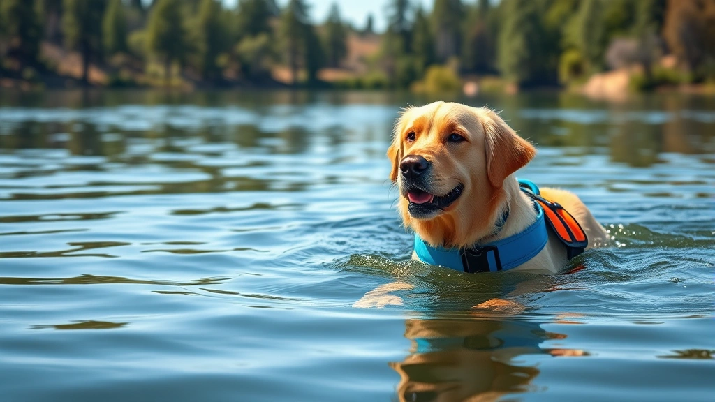 dog life vest dog photo 0