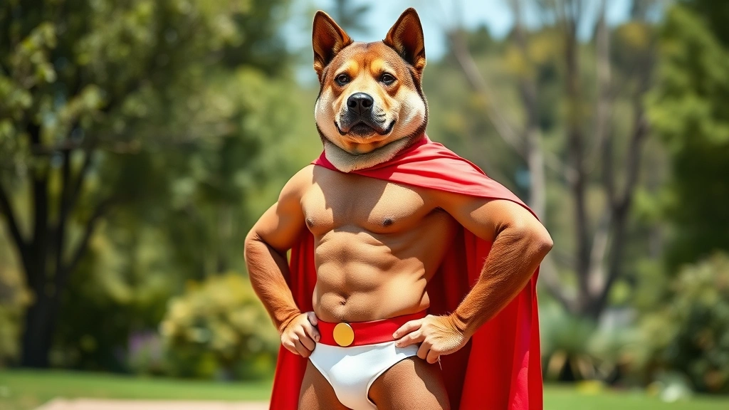 dog man costume dog photo 0