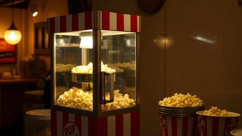 dog man showtimes -
popcorn machine visible
