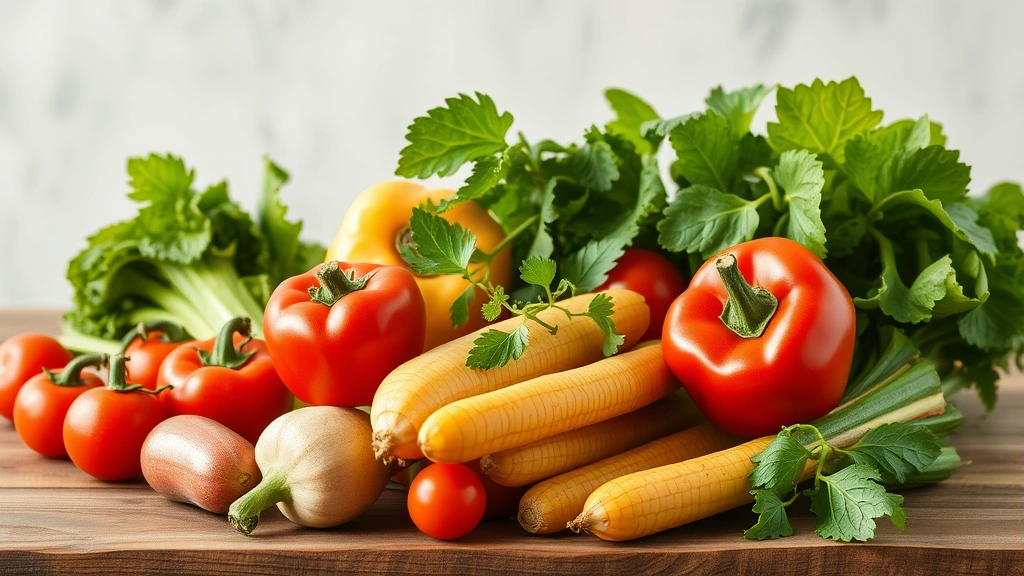 dog mom -
and fresh vegetables
