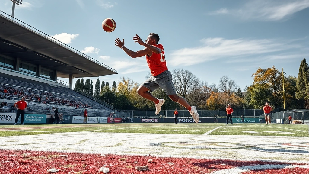 dog mom -
mid-jump catching a ball
