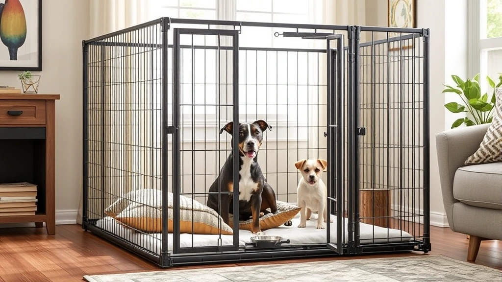dog panel kennel dog photo 0