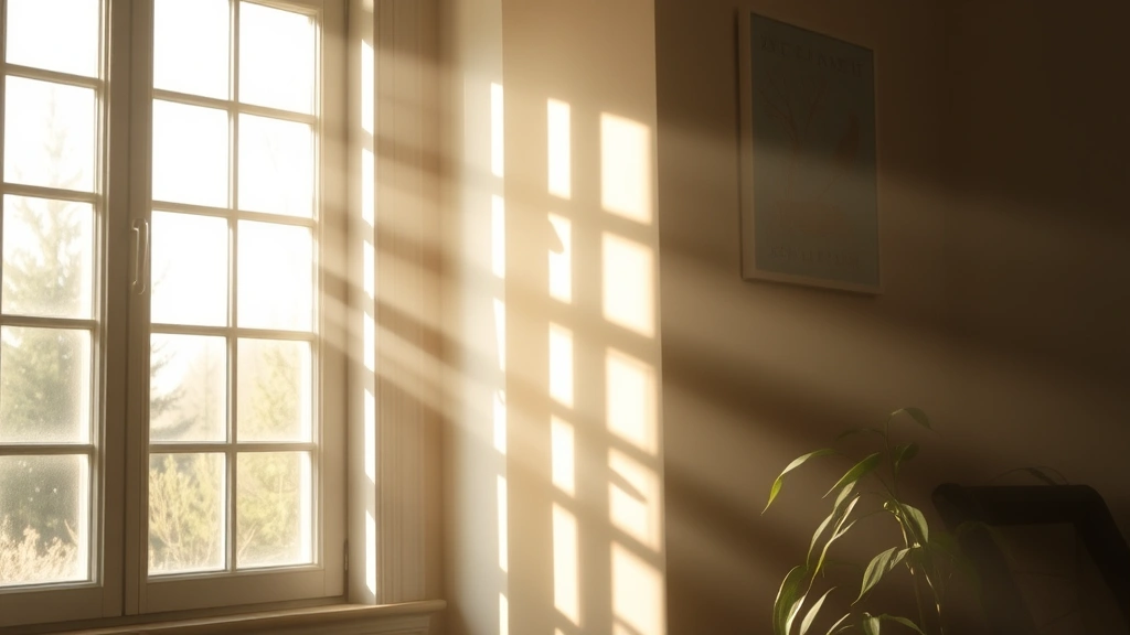 dog pillow -
soft morning light streaming through a window
