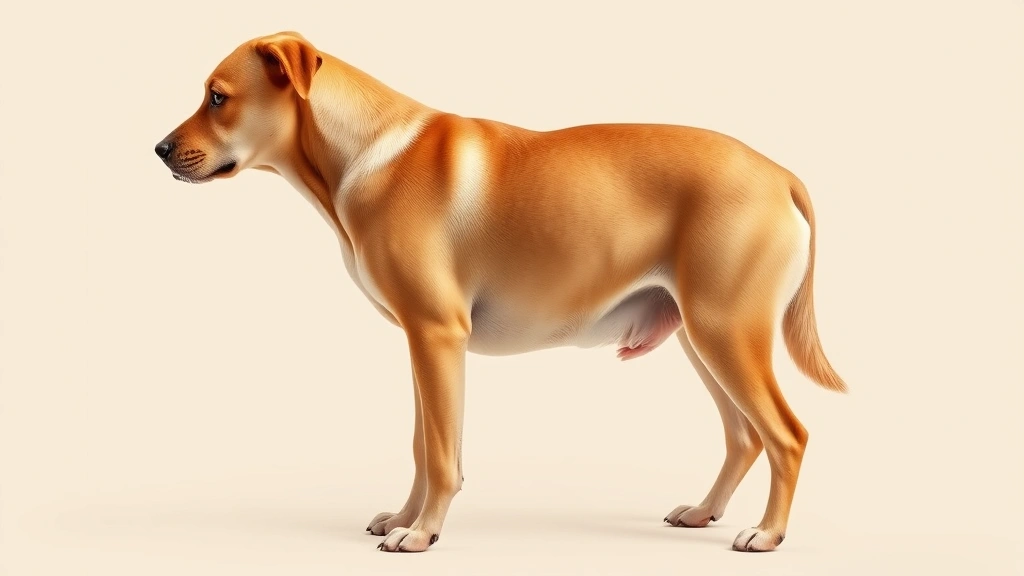 dog pregnancy signs week by week dog photo 0