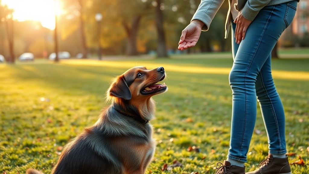 dog rule 34 -
Person training a dog with treats in a park setting, photorealistic style, warm