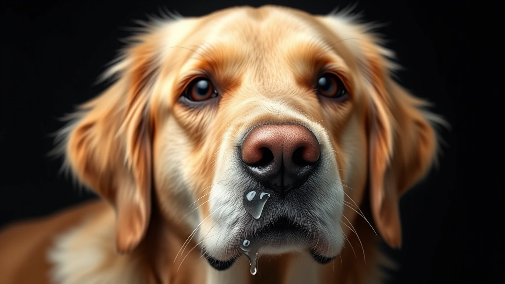 dog runny nose dog photo 0