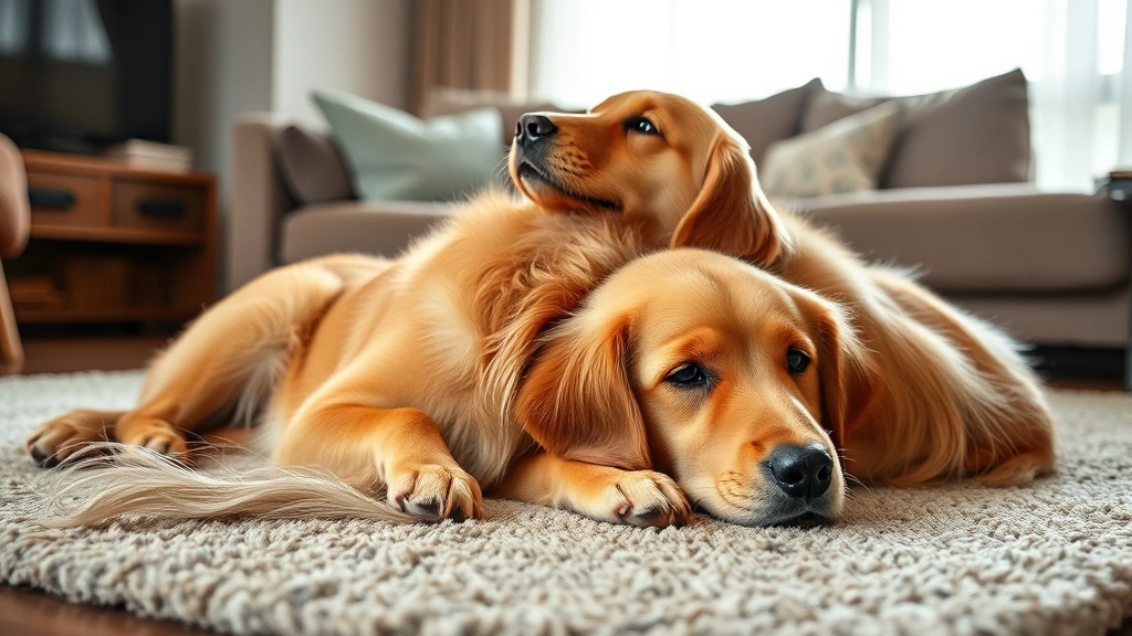 dog says goodbye to sister dog photo 0