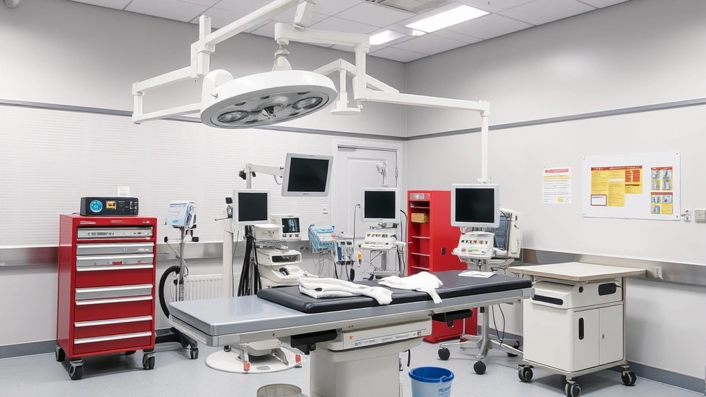 dog seizure medication -
with medical equipment visible in the background
