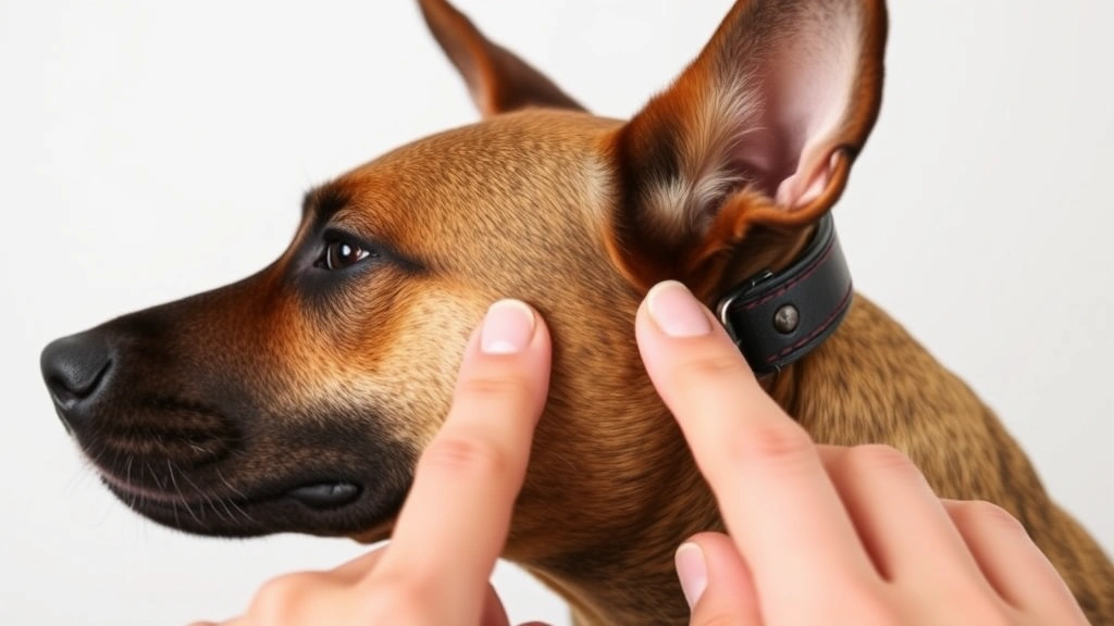 dog shock collar with remote -
showing the collar’s design and contact points clearly
