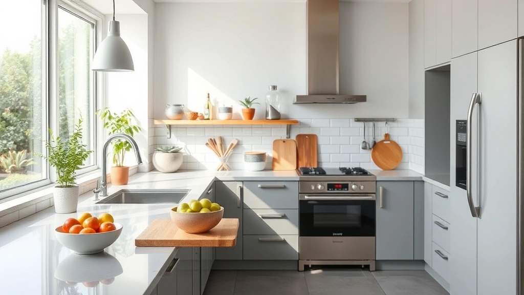 dog throwing up bile -
bright kitchen background
