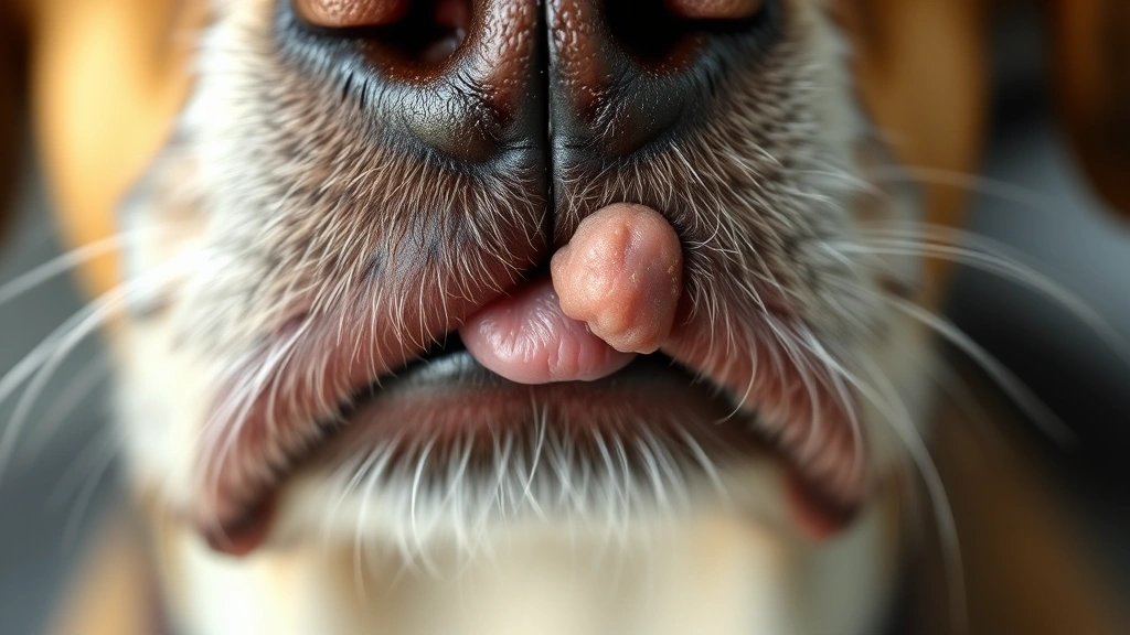 dog warts dog photo 0