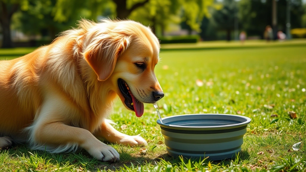 dog water bottle dog photo 0